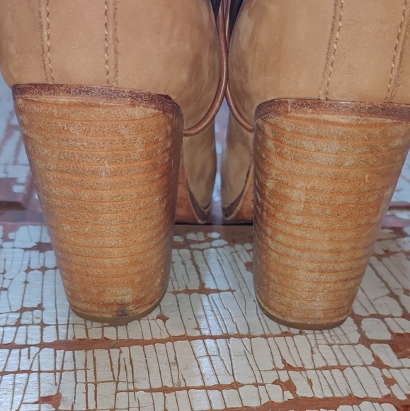 Rag & Bone suede Kinsey heeled booties 7.5 - Picture 7 of 8